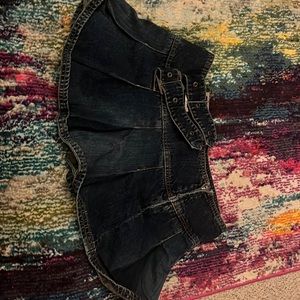 urban outfitters denim skirt